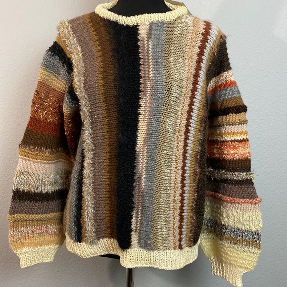 unknown Sweaters - Handmade 3D Knit Crewneck Sweater